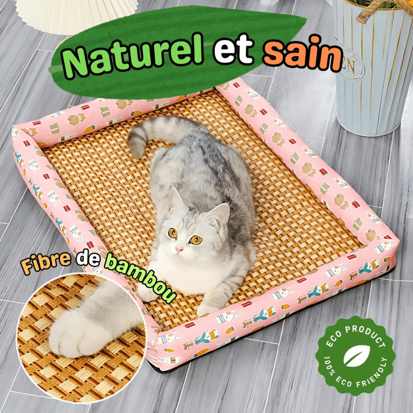 Tapis rafraîchissant pour animaux - TempCat - Woufie