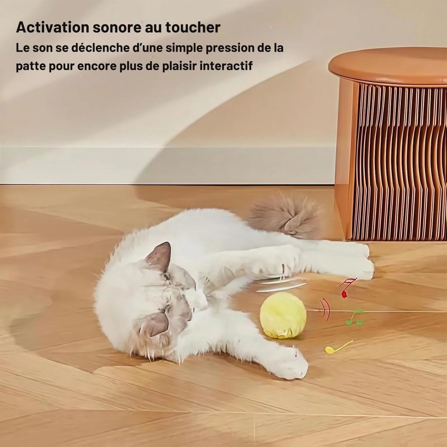 balle interactive chat | ItsyPets - Woufie