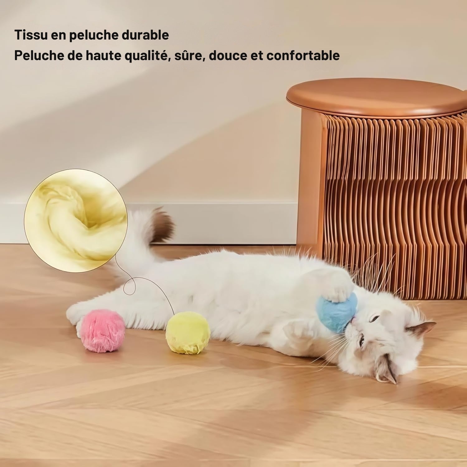 balle interactive chat | ItsyPets - Woufie