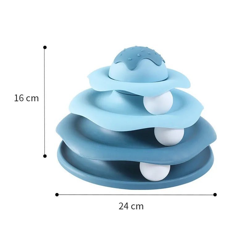 Balle Rotative Pour Chat - Towerball 2024 ES - Woufie