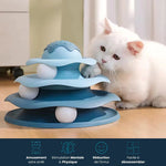 Balle Rotative Pour Chat - Towerball 2024 ES - Woufie