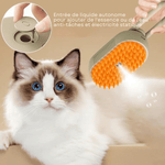 Brosse à Vapeur 3 en 1 pour Chat ES - Woufie