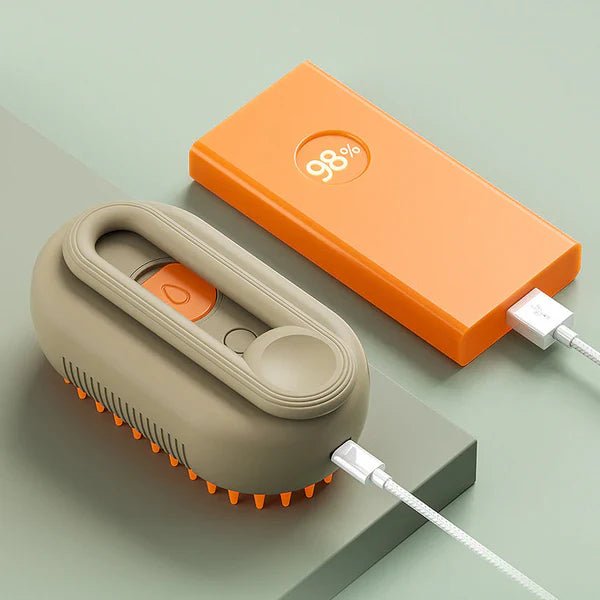 Brosse à Vapeur 3 en 1 pour Chat ES - Woufie
