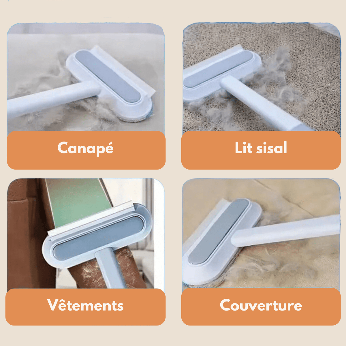 Brosse Multifonctionnel 3 en 1 Pour Chat ES - Woufie