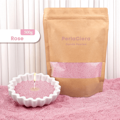 Candle Pearled | PerlaCiera - Woufie