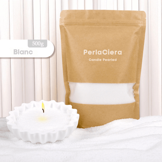 Candle Pearled | PerlaCiera - Woufie