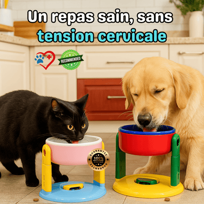 Gamelle Confort pour Animaux – OptiBowl - Woufie