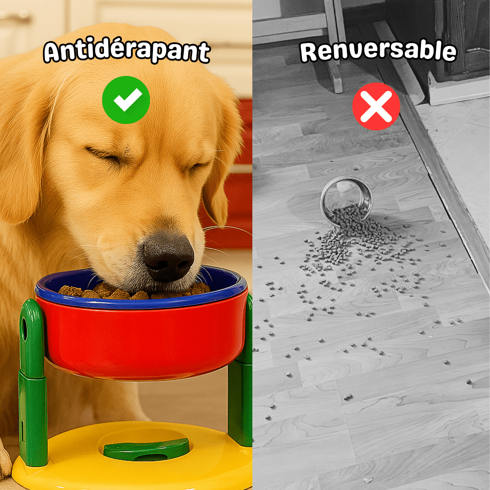 Gamelle Confort pour Animaux – OptiBowl - Woufie