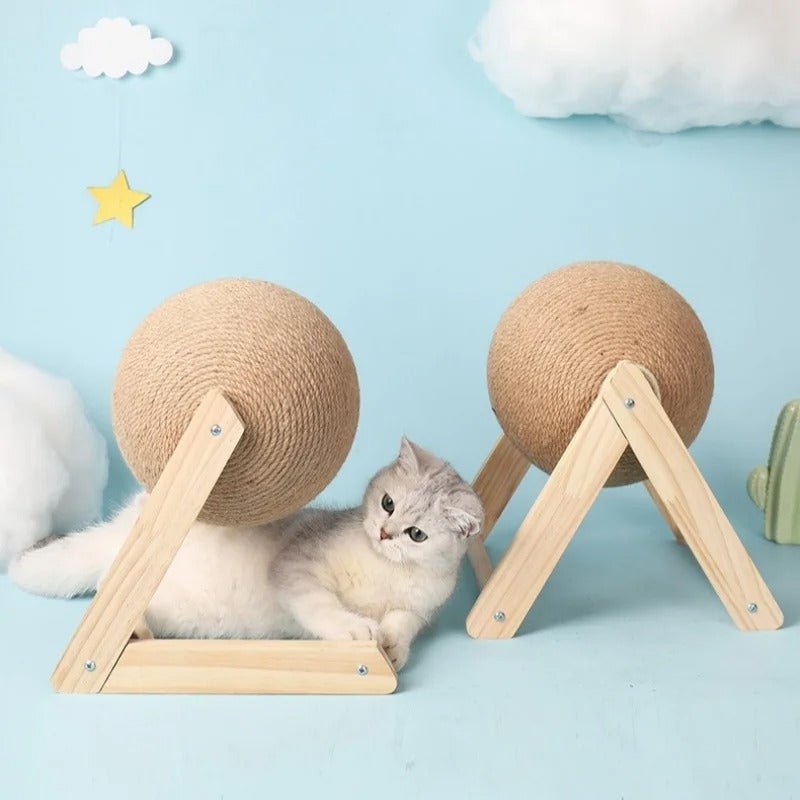 Griffoir boule pour chat | GriffBall - Woufie