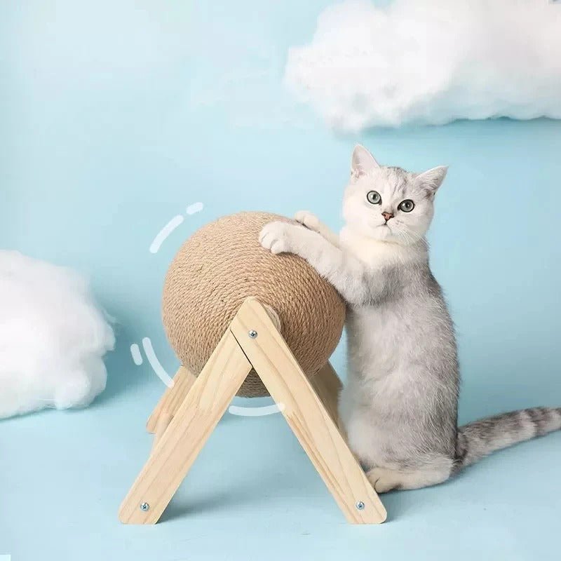 Griffoir boule pour chat | GriffBall - Woufie
