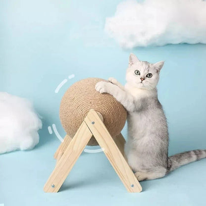 Griffoir boule pour chat | GriffBall - Woufie