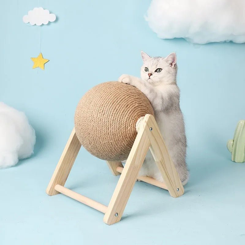 Griffoir boule pour chat | GriffBall - Woufie