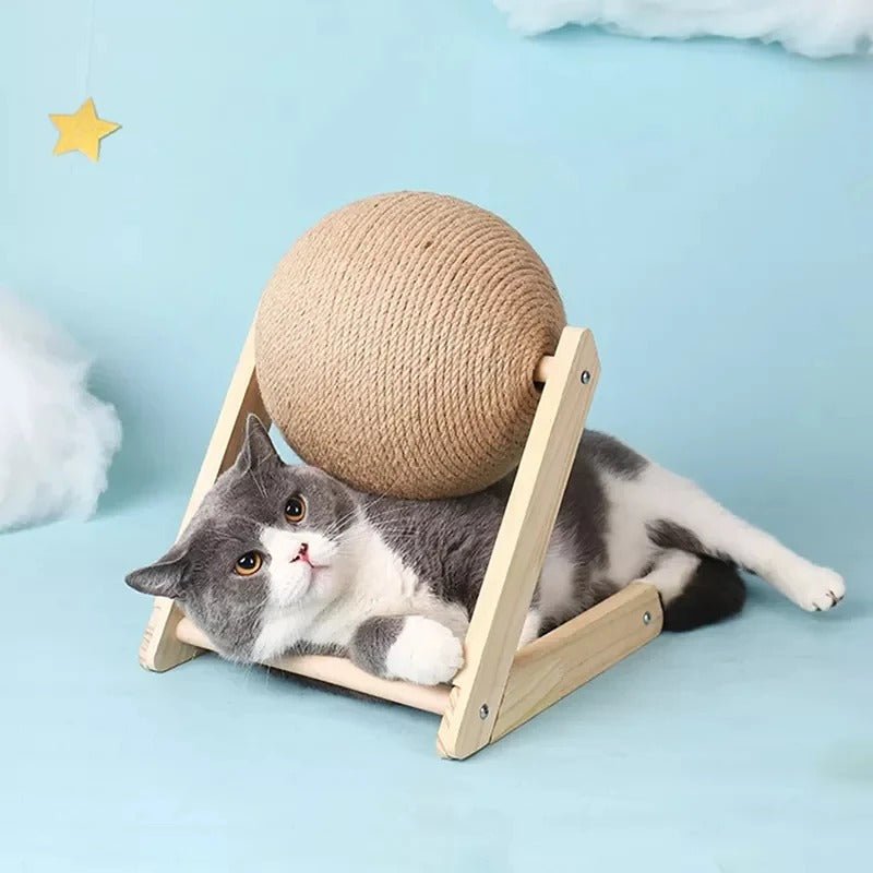 Griffoir boule pour chat | GriffBall - Woufie