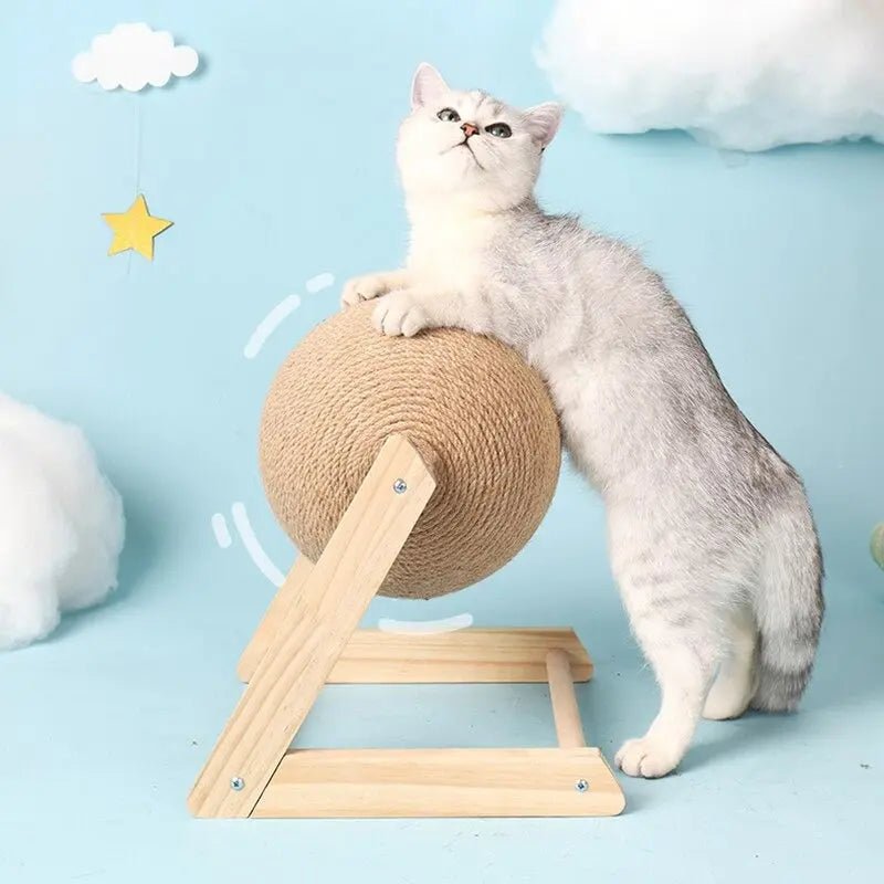 Griffoir boule pour chat | GriffBall - Woufie