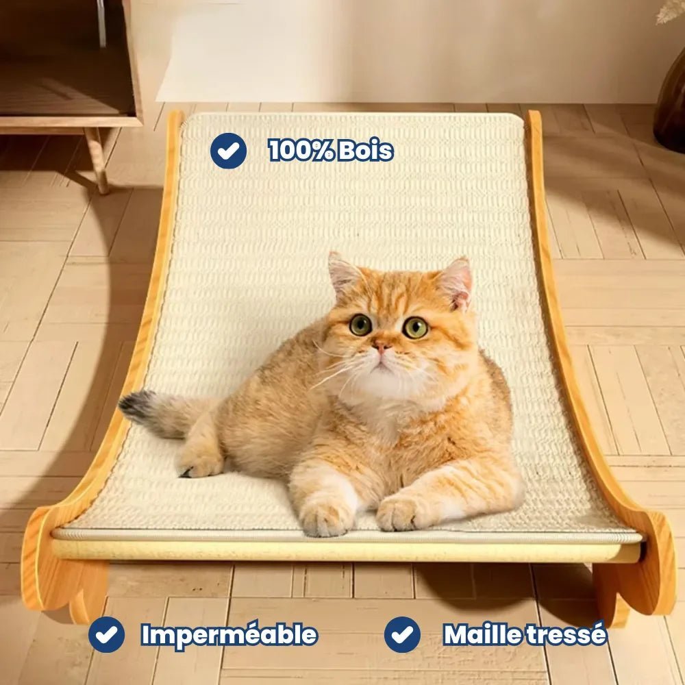 Lit à Gratter Pour Chat ES - Woufie