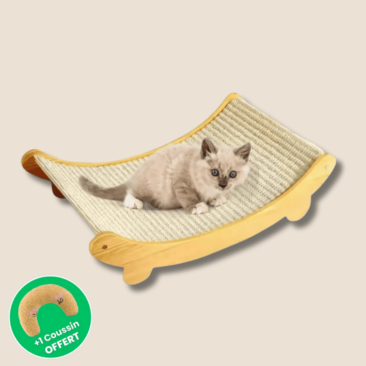 Lit à Gratter Pour Chat ES - Woufie