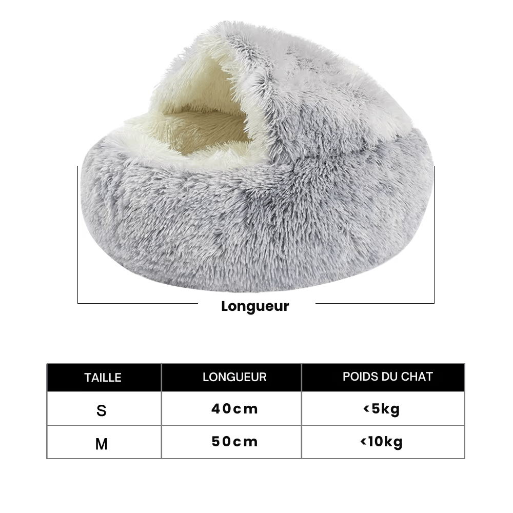 Lit Douillet Pour Chat - PawsCave ES - Woufie