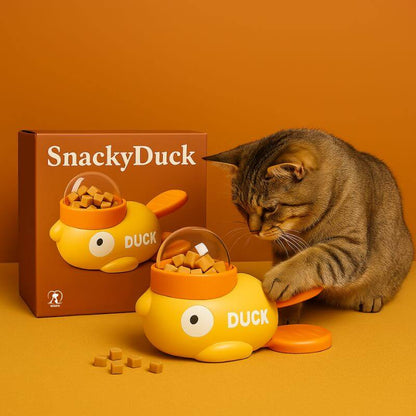 SnackyDuck | Distributeur à croquettes - Woufie