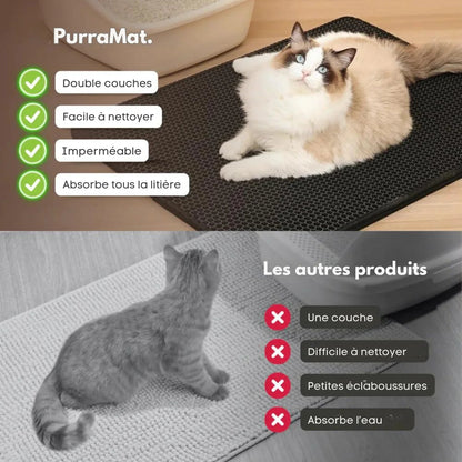 Tapis de Litière Pour Chat ES - Woufie