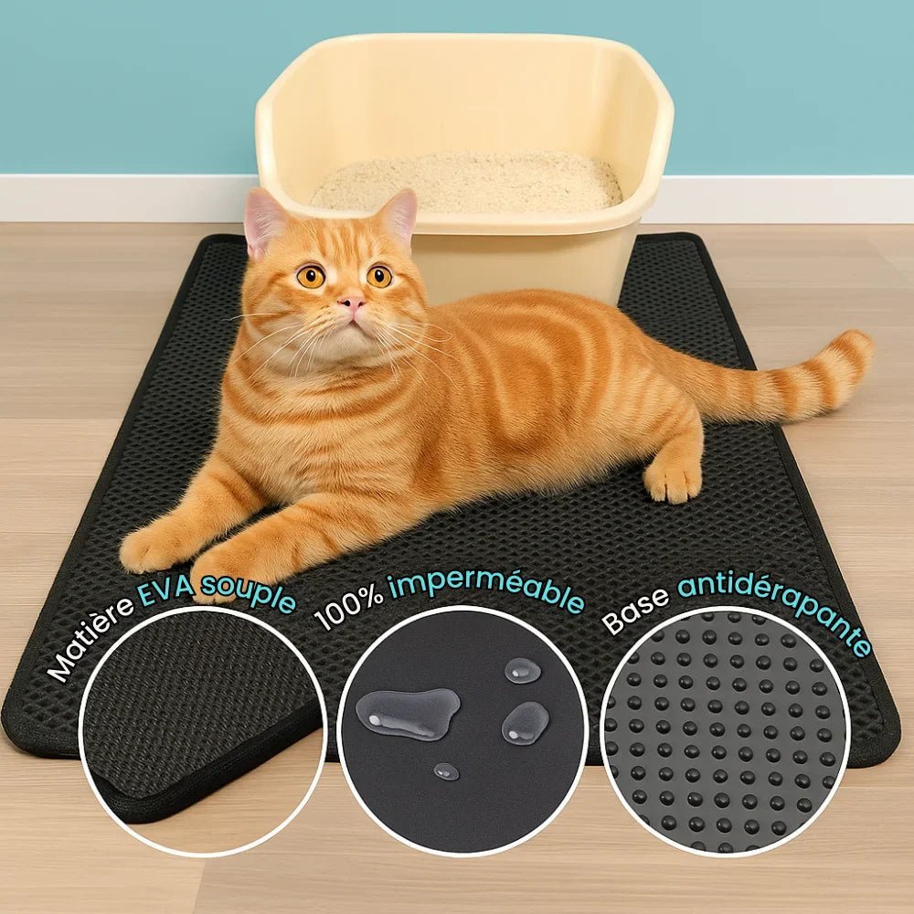 Tapis de Litière Pour Chat ES - Woufie