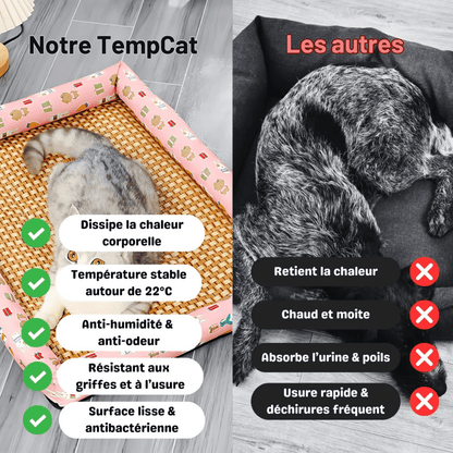 Tapis rafraîchissant pour animaux - TempCat - Woufie